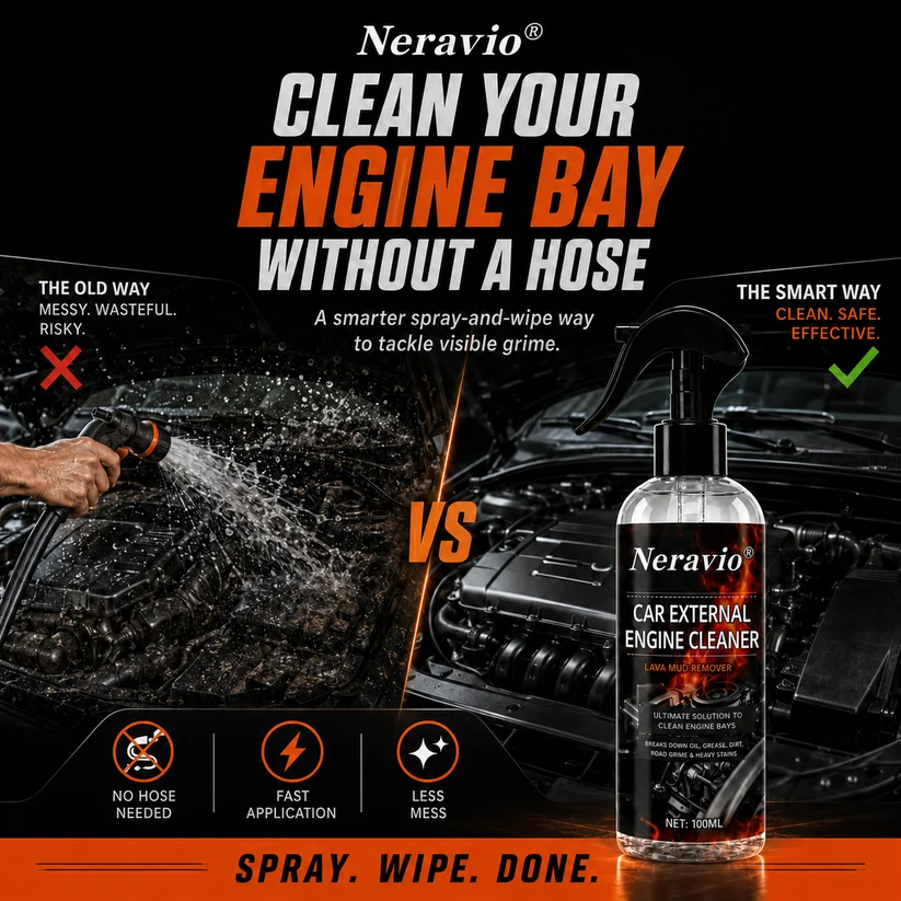 Waterless Fast Acting Car Engine Bay Cleaner