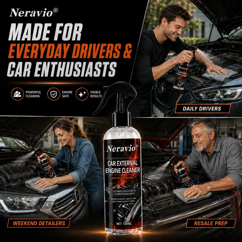 Waterless Fast Acting Car Engine Bay Cleaner