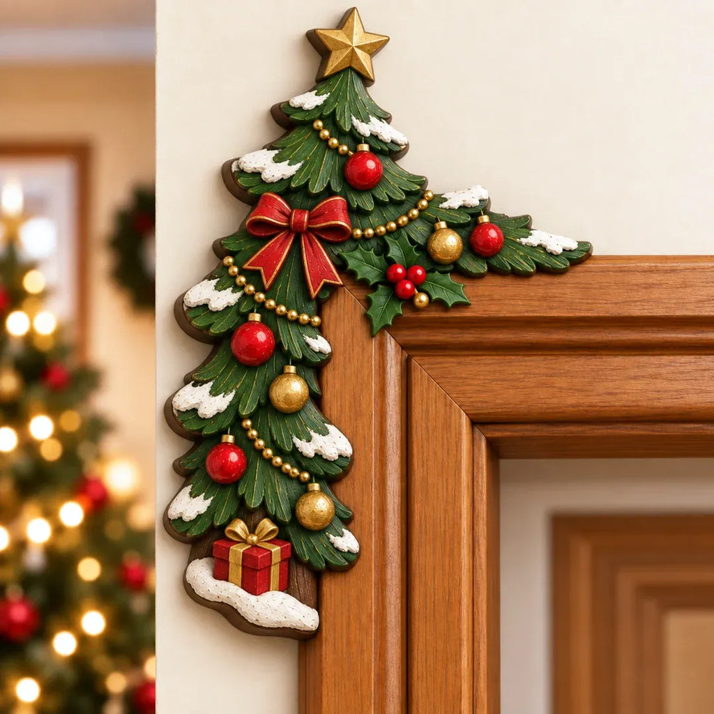 🎄3D Christmas Peekaboo Door Frame Decor – 8 Festive Designs ✨