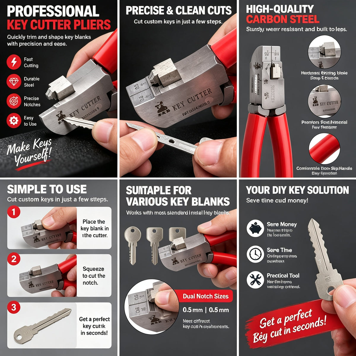 🔑 TORVIRO KeyCutter™ Professional Precision Key Cutter