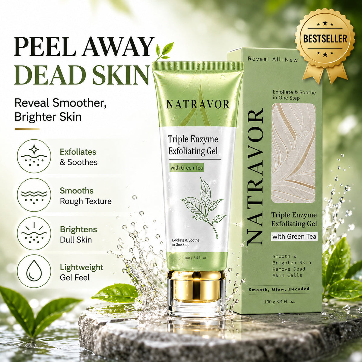 Exfoliating Cream – Smooth, Bright & Renew