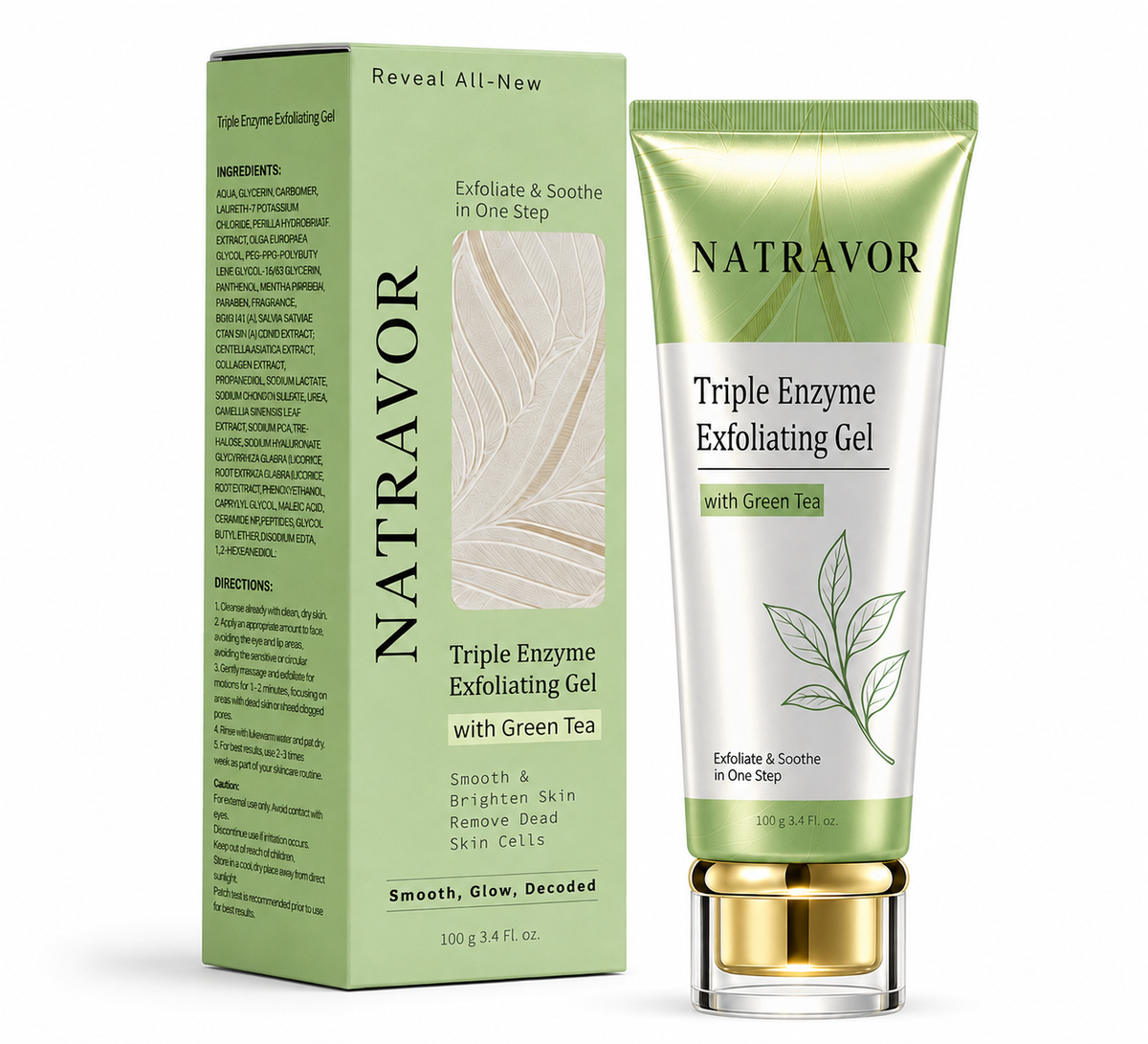 Exfoliating Cream – Smooth, Bright & Renew