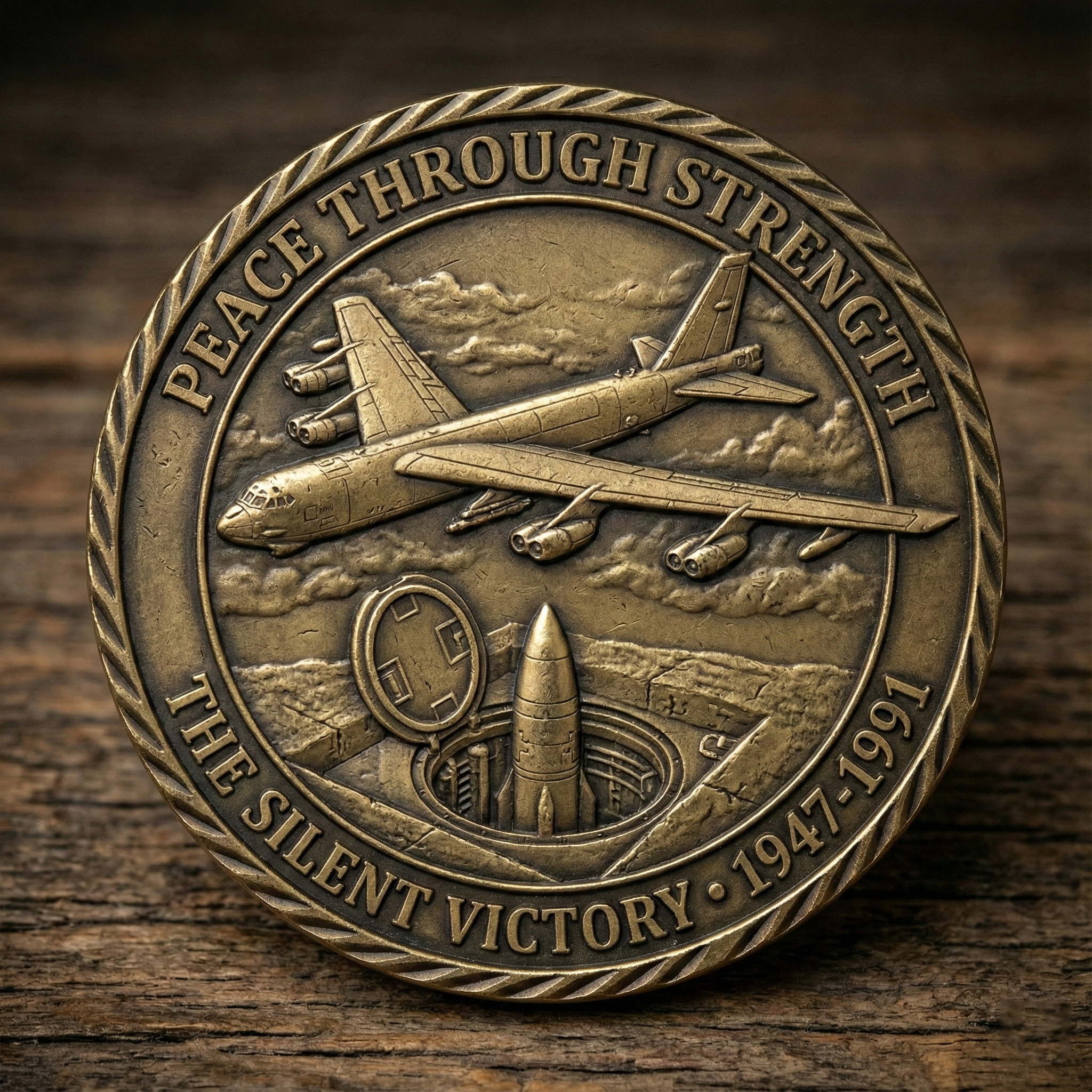 The "Silent Victory" Cold War Veteran Commemorative Coin