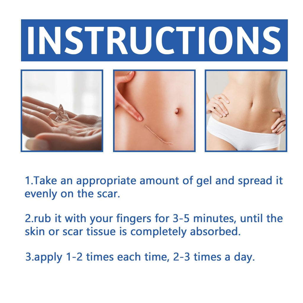 TopSpire®Scar Removal Cream Silicone Scar Gel Daily Care for Smoother-Looking Skin