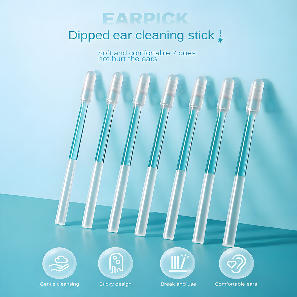 Natravor™ Sticky Ear Cleaning Sticks – Gentle, Visible Ear Care