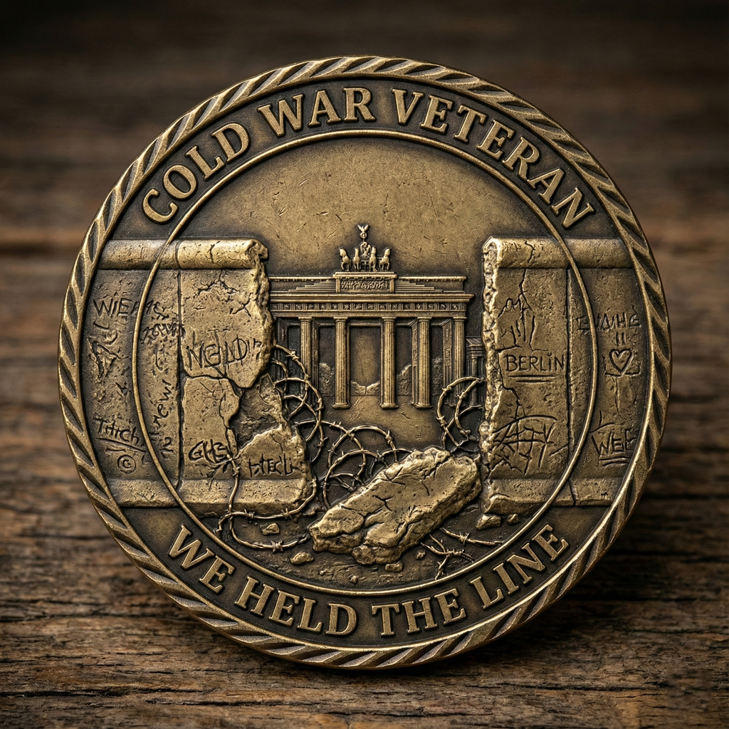The "Silent Victory" Cold War Veteran Commemorative Coin