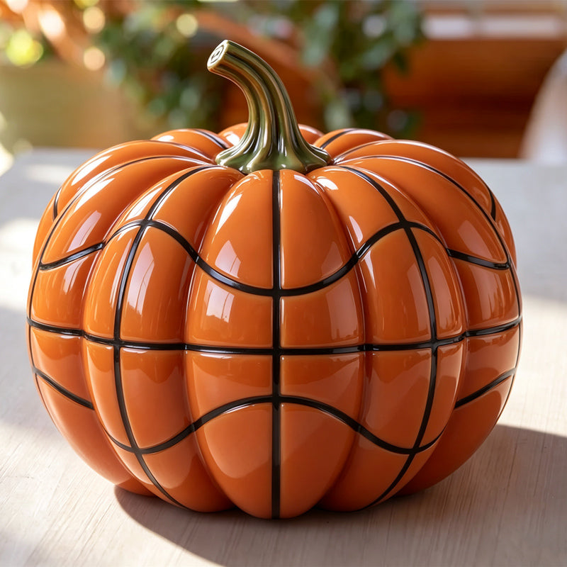 Sport-Themed Pumpkin Set