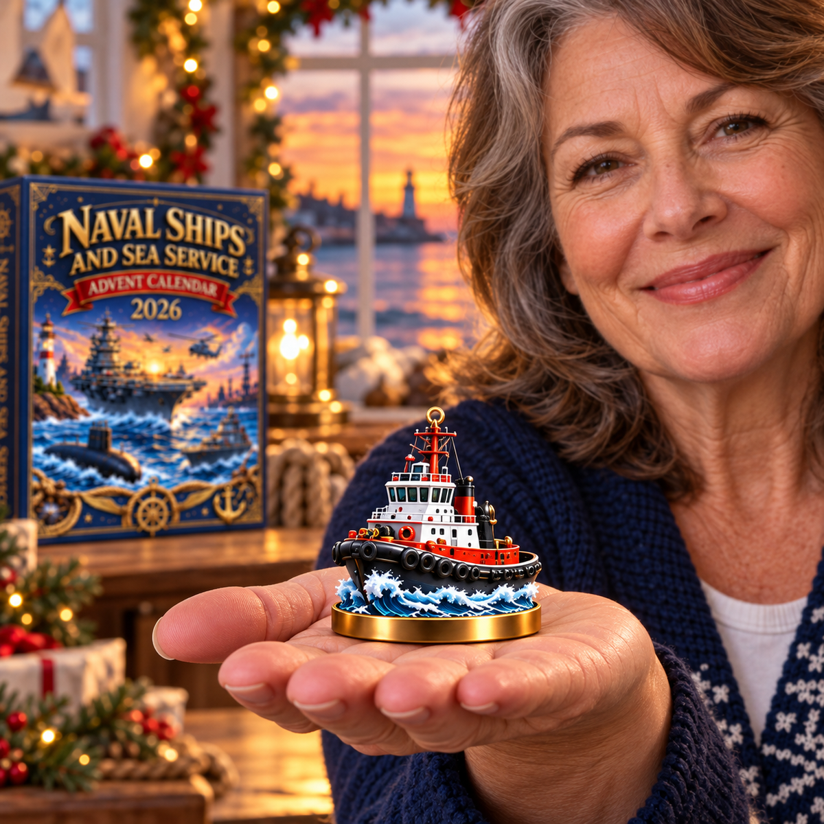 Naval Ships & Sea Service Advent Calendar - 24-Day Countdown