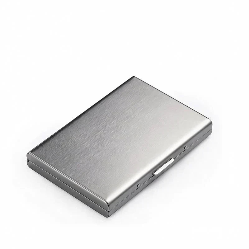 🔒 Slim RFID-Blocking Metal Card Holder