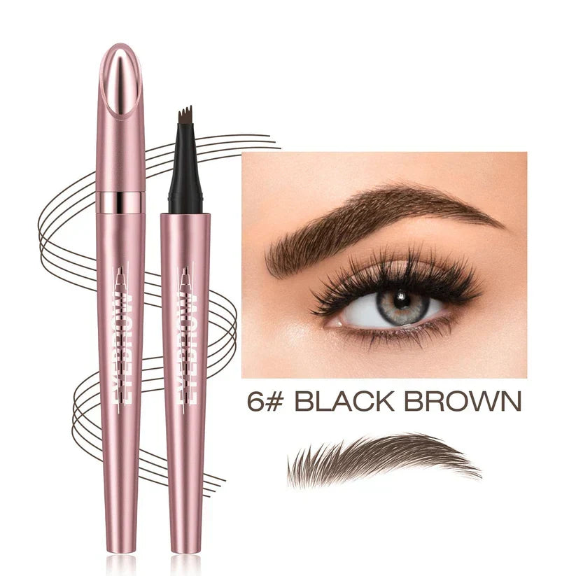Waterproof Micro-Fork Eyebrow Pencil