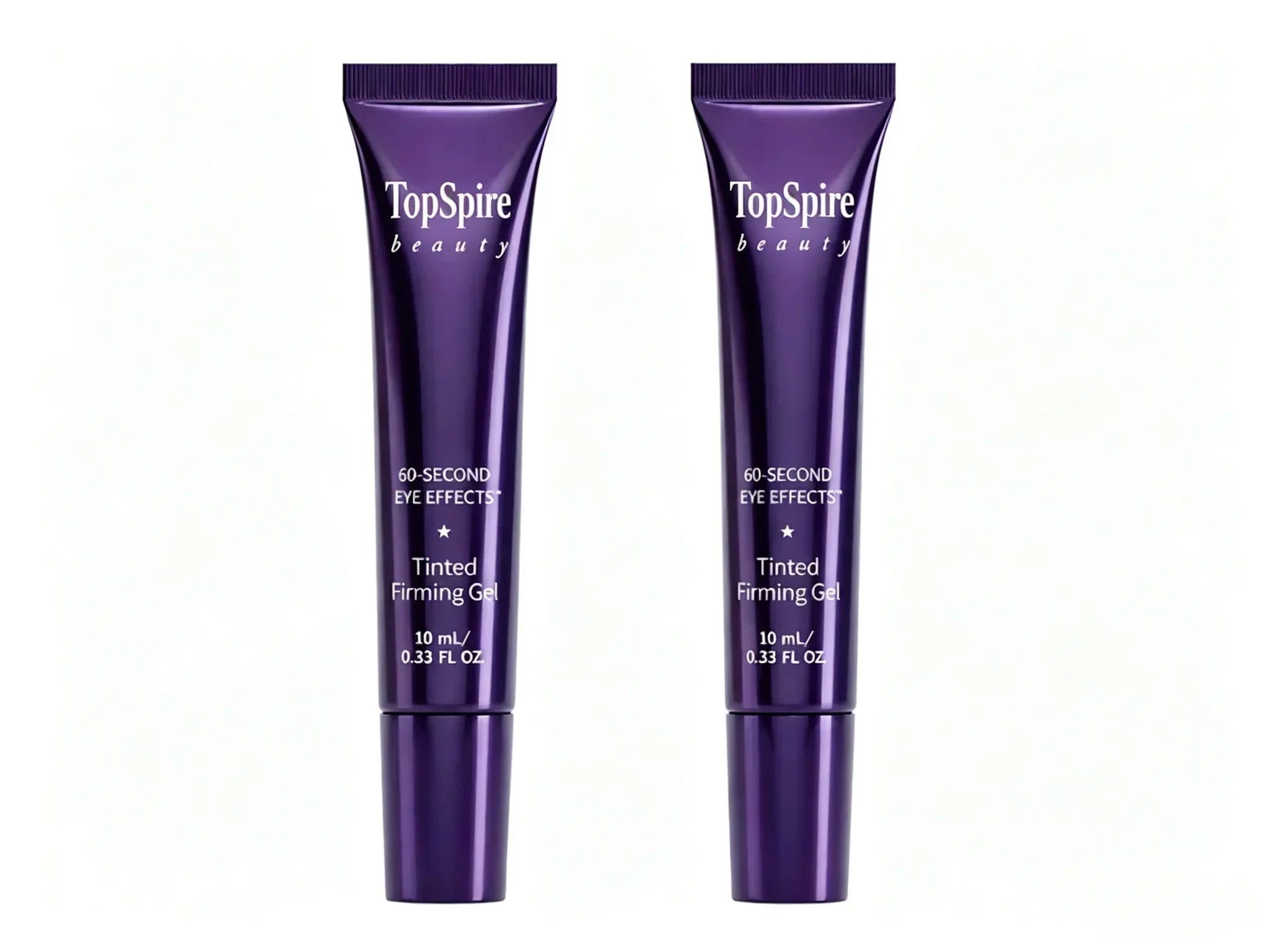 TopSpire 60 Second Effects Tinted Firming Gel - Under Eye Cream For Puffiness And Bags Under Eyes