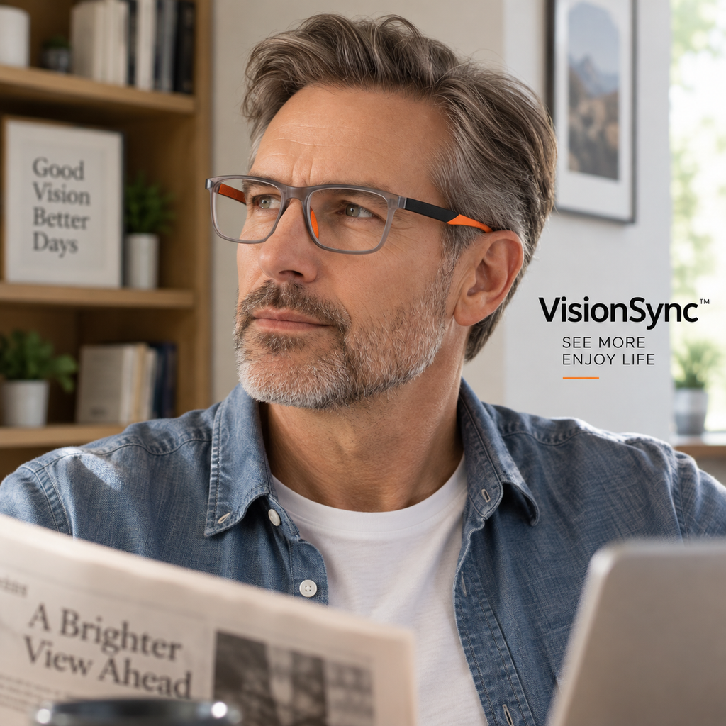 Almost Gone-🔥VisionSync AutoFocus+ Multifocal Glasses