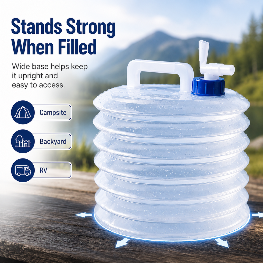 ☀️ Summer Limited-Time 50% OFF💧 – Collapsible Water Container with Spigot