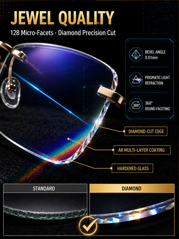 👓 Auto-Adjusting Focus: See clearly near and far without swapping glasses.