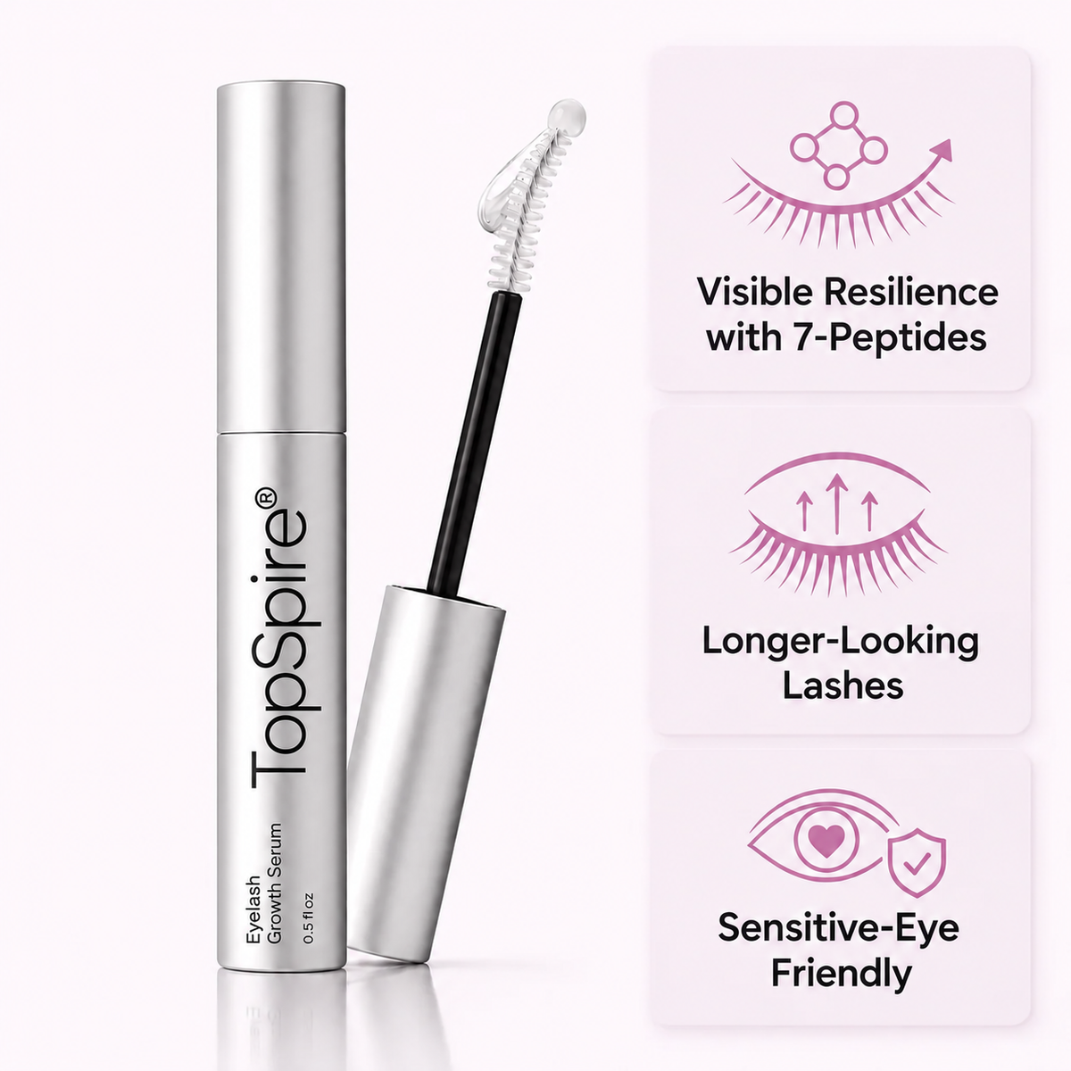 TopSpire® Transform Thin & Sparse Lashes Into a Full & Thick Lash Line, Naturally