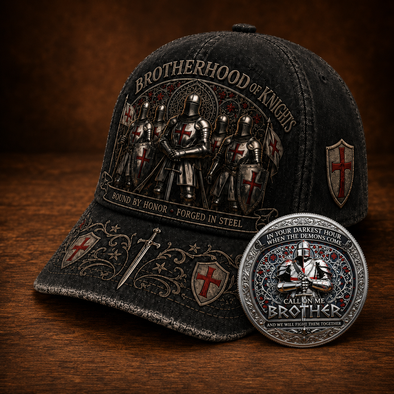 Brotherhood Of Knights Honor Cap