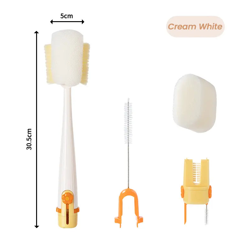 5-in-1 Multifunctional Bottle Brush for Kitchen Cleaning
