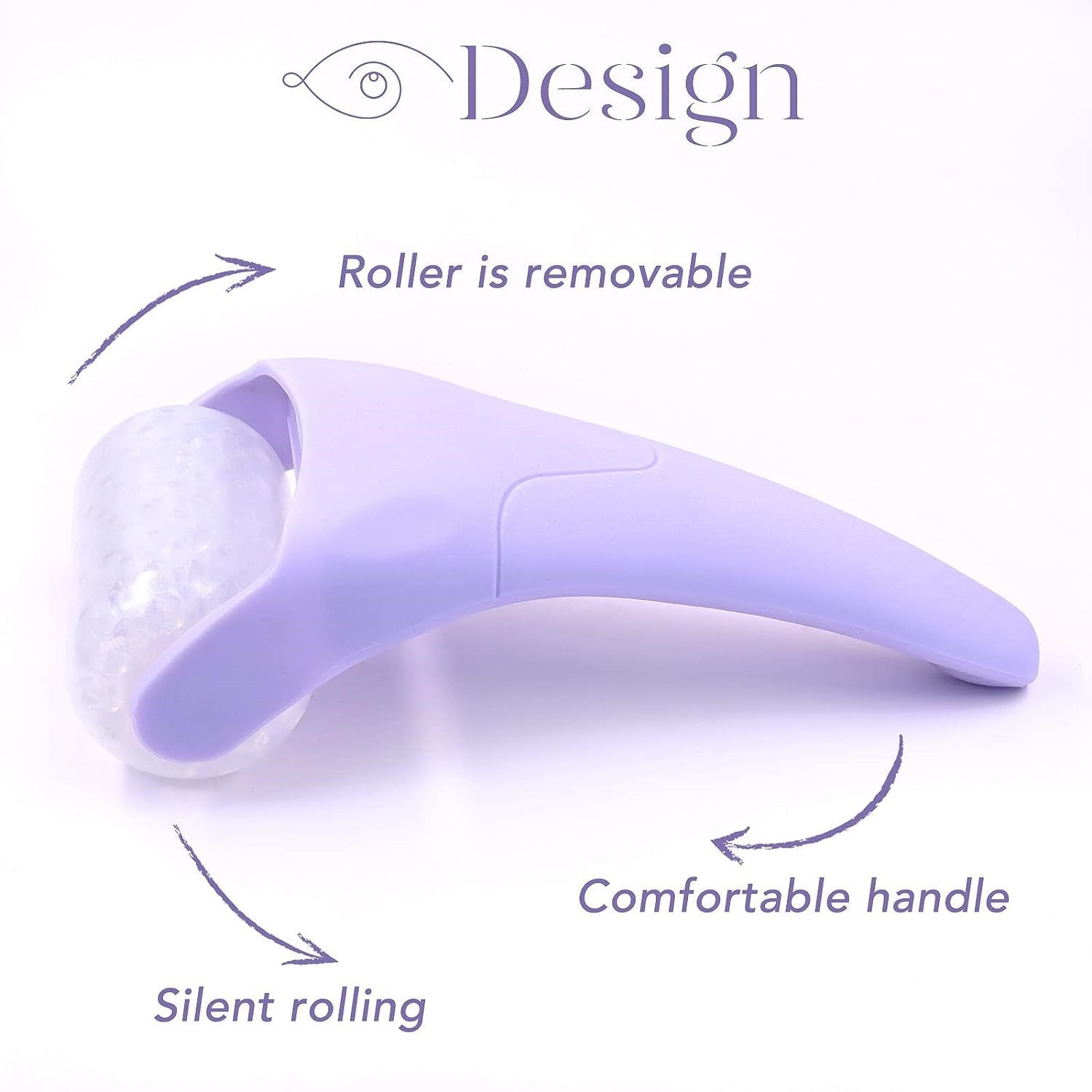 Ice Face Roller – Skin Cooling Massager | Noir Glow