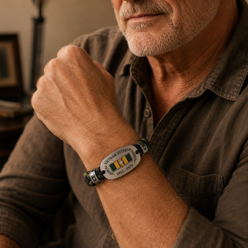 🇺🇸 Vietnam Veteran Tribute Bracelet