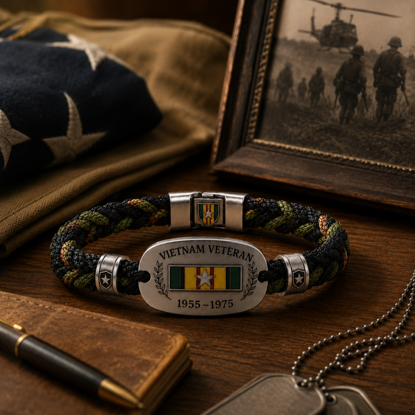 🇺🇸 Vietnam Veteran Tribute Bracelet