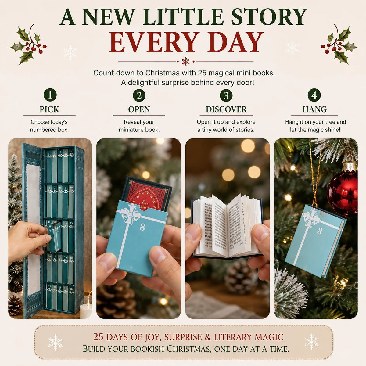 ⏳ Christmas Early-Bird Offer – from 50% off 📚 25-Day Mini Book Advent