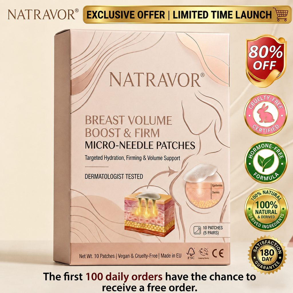 NATRAVOR® Targeted Breast Enhancement Advanced Nano Microneedle Patch