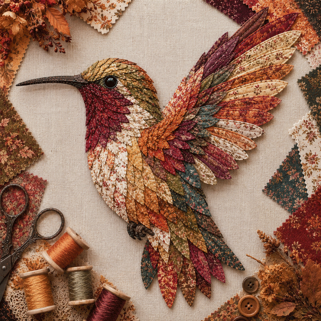 🧵Beginner Friendly - ✨3D Patchwork Bird DIY Craft Kit – BUY 2 FREE SHIPPING