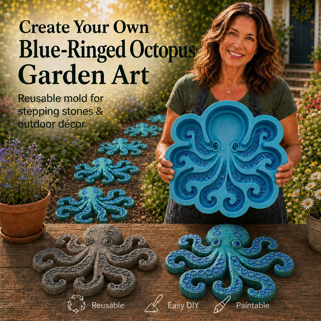 Ocean Garden Art Mold
