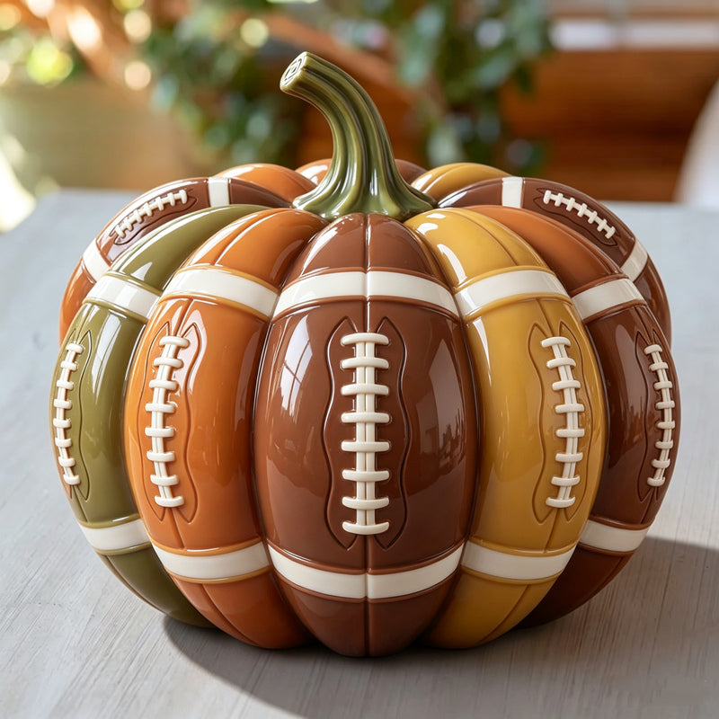Sport-Themed Pumpkin Set