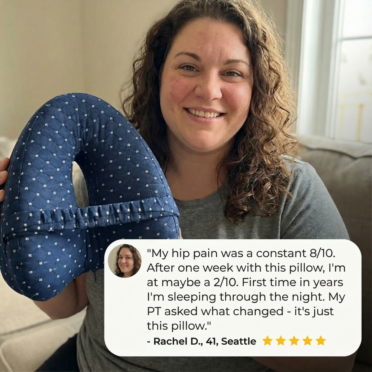 Nourial Knee Alignment Pillow