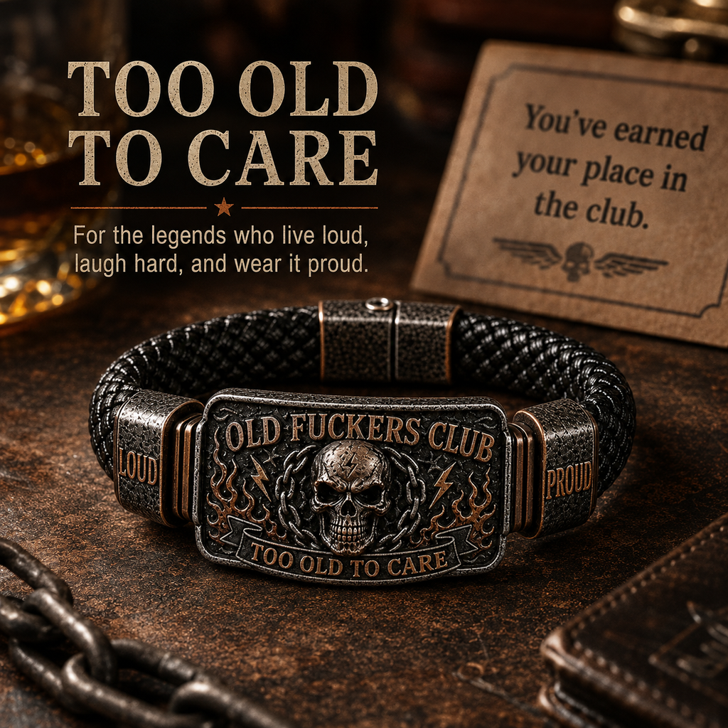 Old Fuckers Club & Wild Freedom | 2026 Limited Edition Vintage Bracelet