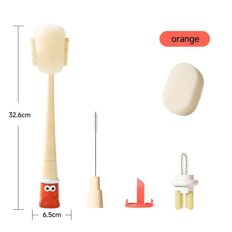 5-in-1 Multifunctional Bottle Brush for Kitchen Cleaning