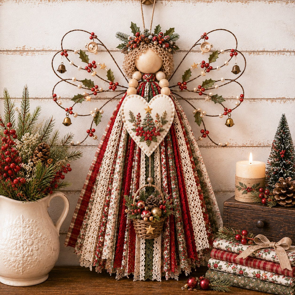 Angel Fabric Hanging DIY Kit
