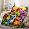 Cloud-Soft Dinosaur Blanket