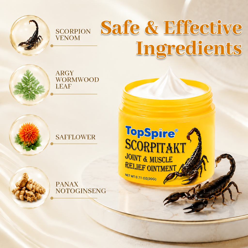TopSpire® ScorpiTakt Joint & Muscle Relief Ointment