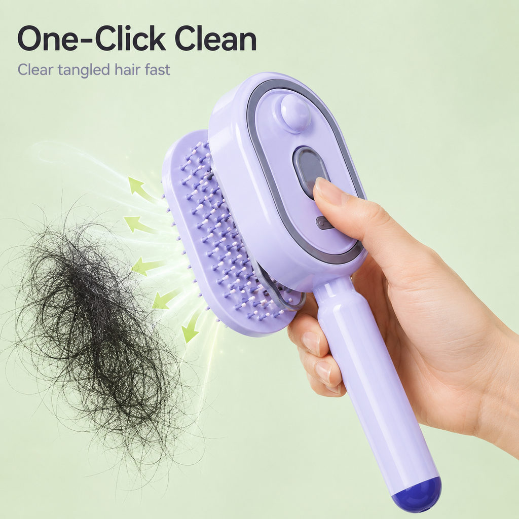 Steam Mist Straightening Comb – Easy Salon-Like Hair