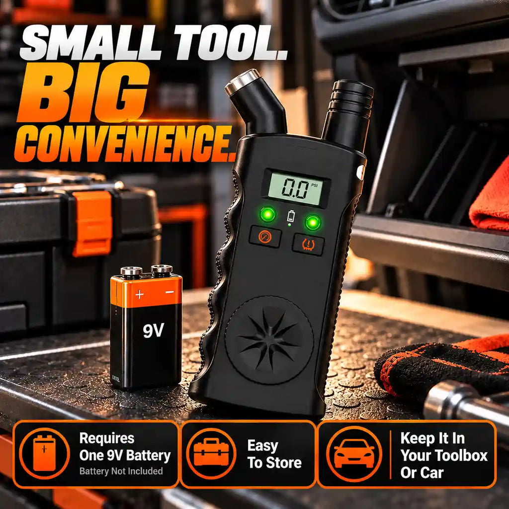 🔧2-in-1 TPMS Relearn Tool with Digital Tire Pressure Check
