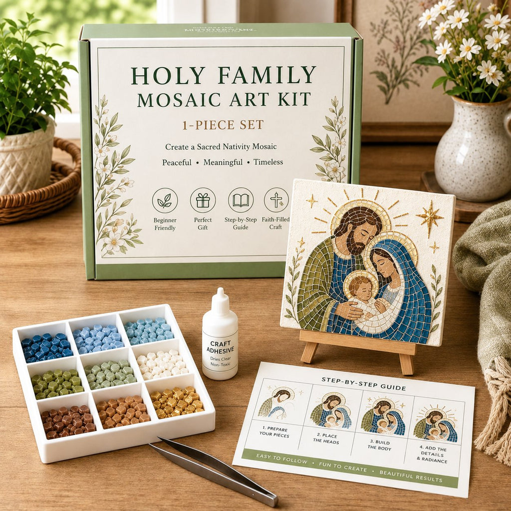 Nativity Sea Glass Art Kit
