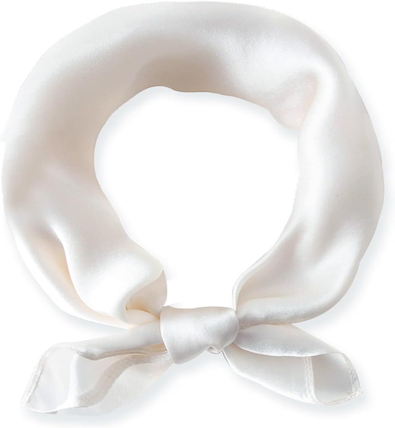 Ciormis 100% Mulberry Silk Scarf-Women's 21''/27''Square Silk Hair Head Scarf Neckerchief with Gift Packaged