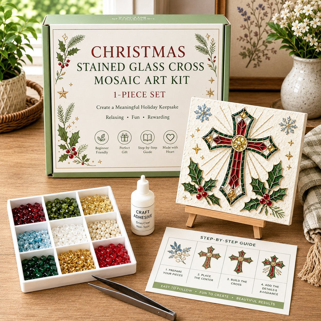 Nativity Sea Glass Art Kit