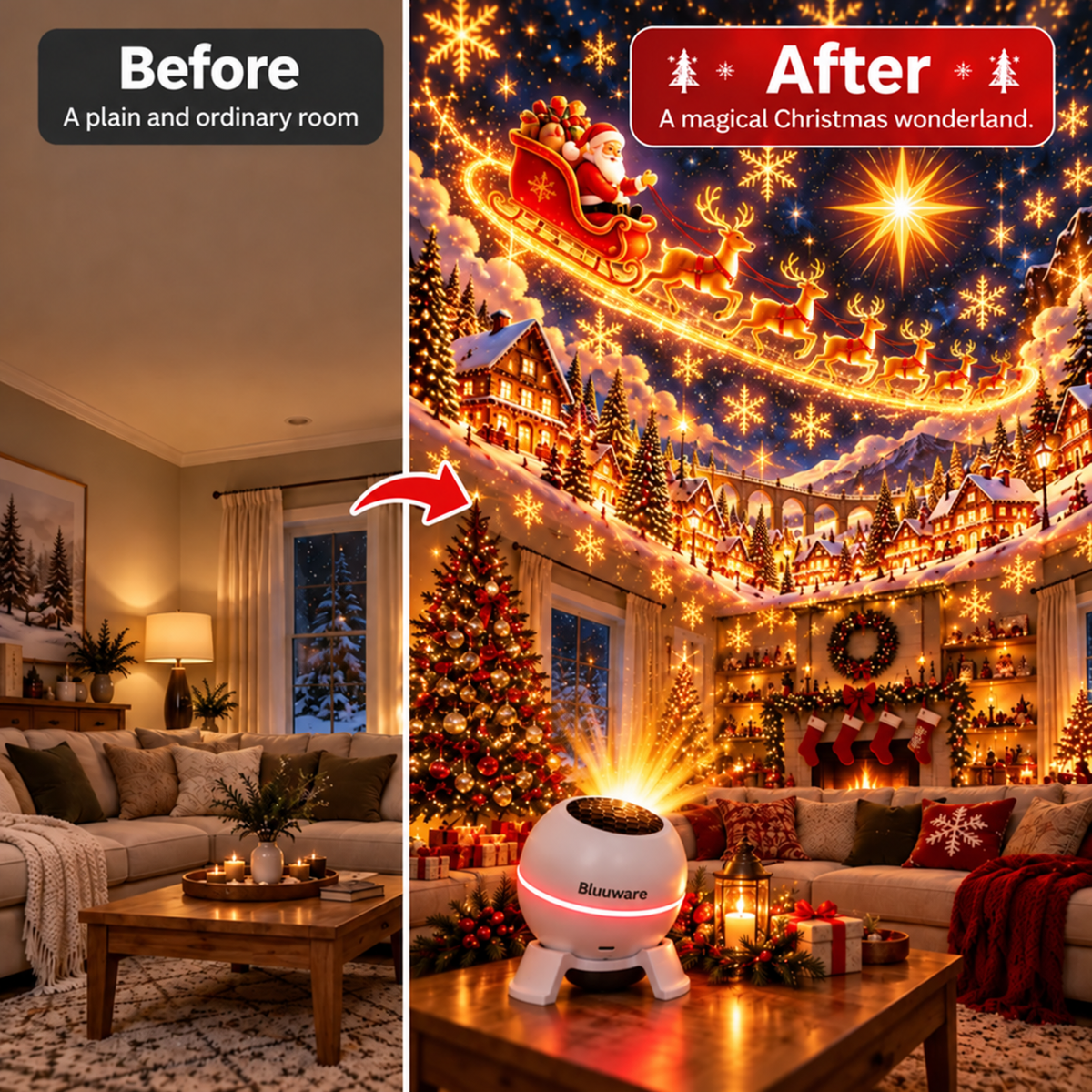 🎄 Magical Christmas Lights ✨ Light Up the Holiday Magic