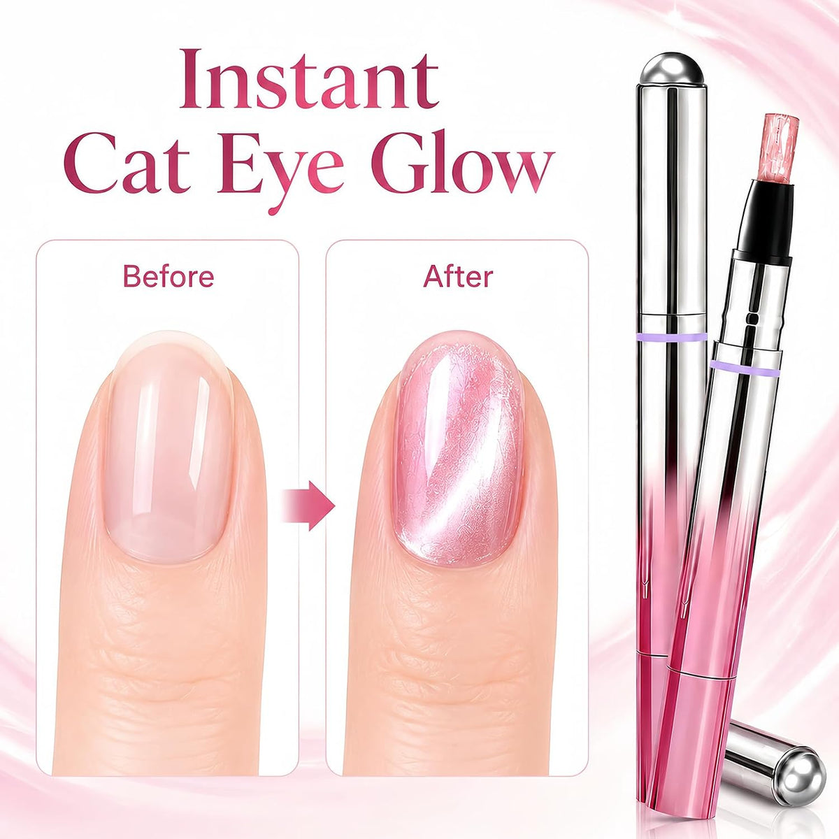 ⭐FREE Tool Kit 🎁 Only 20 Left！2-in-1 Velvet Cat Eye Gel Nail Pen