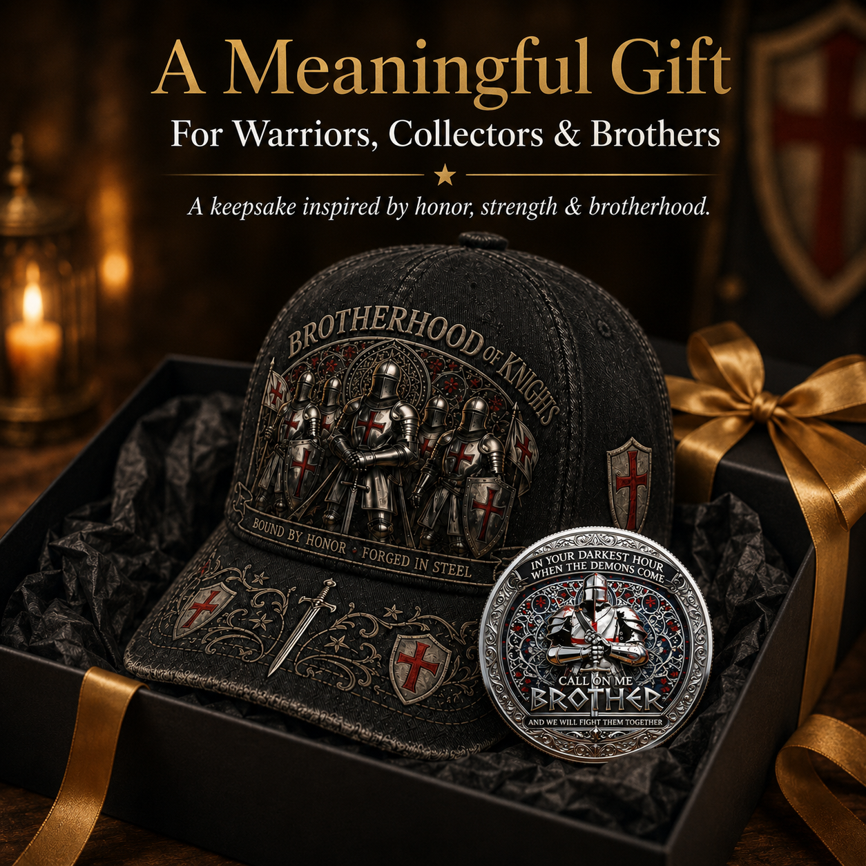 Brotherhood Of Knights Honor Cap