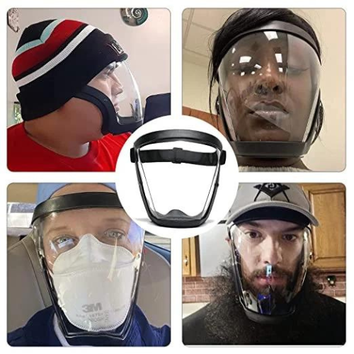 🛡 Selnivo™ Full-Face Protective Visor – Face, Eye & Respiratory Protection