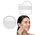 3Pcs Silicone Makeup Sponge – Clear Non-Absorbent Jelly Makeup Sponge, Reusable & Washable Foundation Applicator for Liquid, Cream, Concealer, Blush, Highlighter – Flawless Finish, No Product Waste