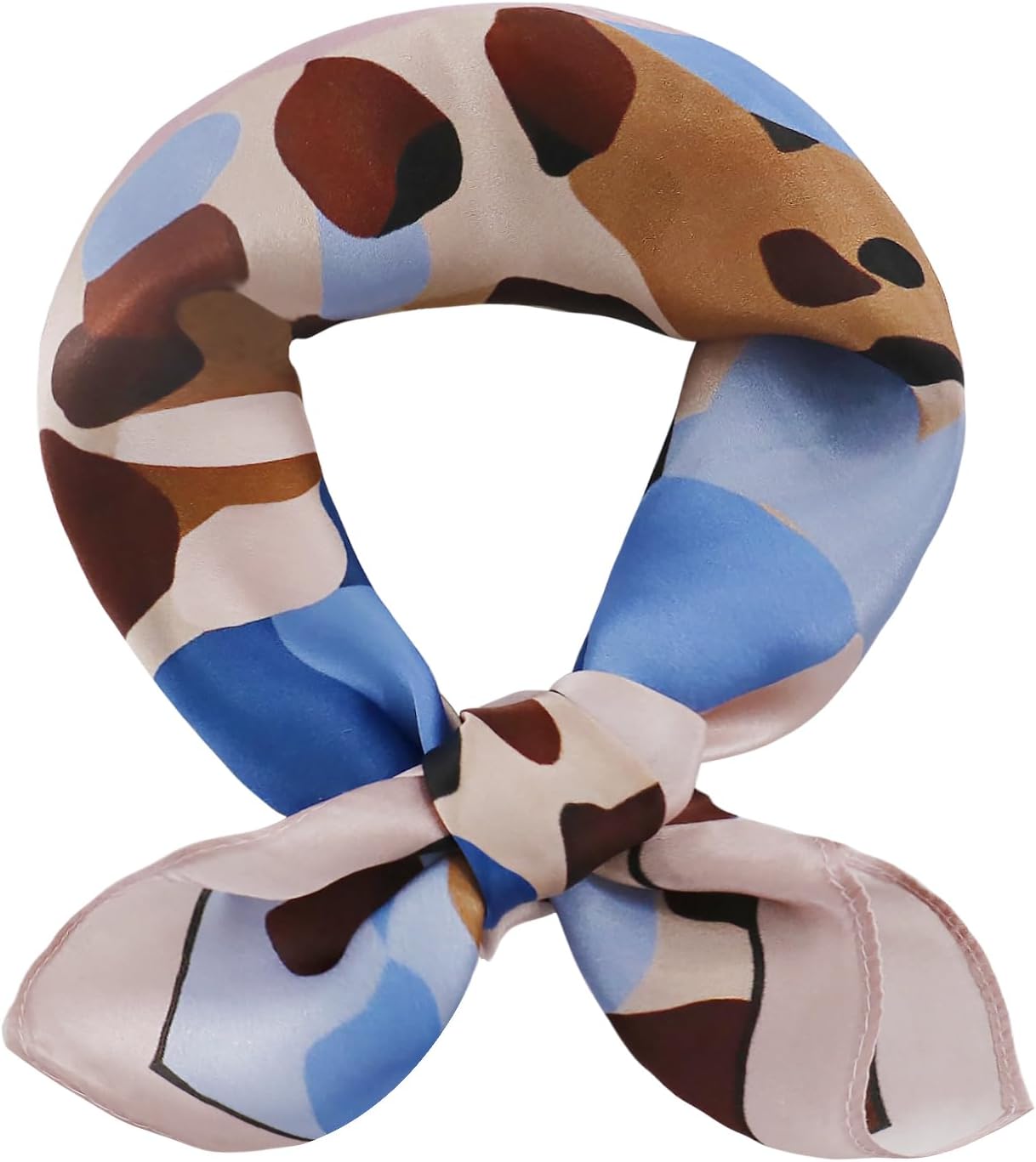 Ciormis 100% Mulberry Silk Scarf-Women's 21''/27''Square Silk Hair Head Scarf Neckerchief with Gift Packaged