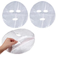 400 Pack Plastic Facial Mask Disposable Sheet Mask Wrap Face Moisturizer Mask DIY Forehead Wrinkle Patches for Clay Face Creams Mud Mask Collagen Moisturizing Cream Night Lotion Absorbing