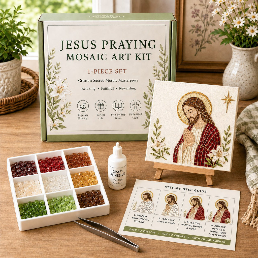 Nativity Sea Glass Art Kit