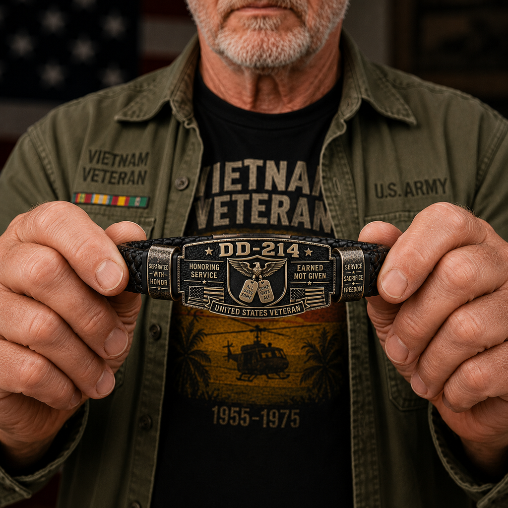 DD-214 Veteran Honor Bracelet