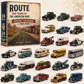 🎉🇺🇸 Limited Edition! 🔥🎁✨ Route 66 Centennial Advent Calendar – 24 Days of American Road Legends | 1926–2026 Collector’s Edition